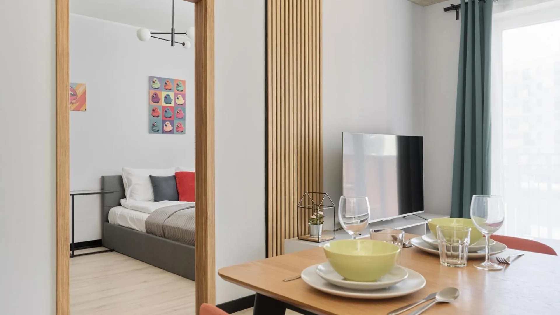 Fresh & Stylish Apartments In Poznan With Parking & Balcony By Noclegi Renters